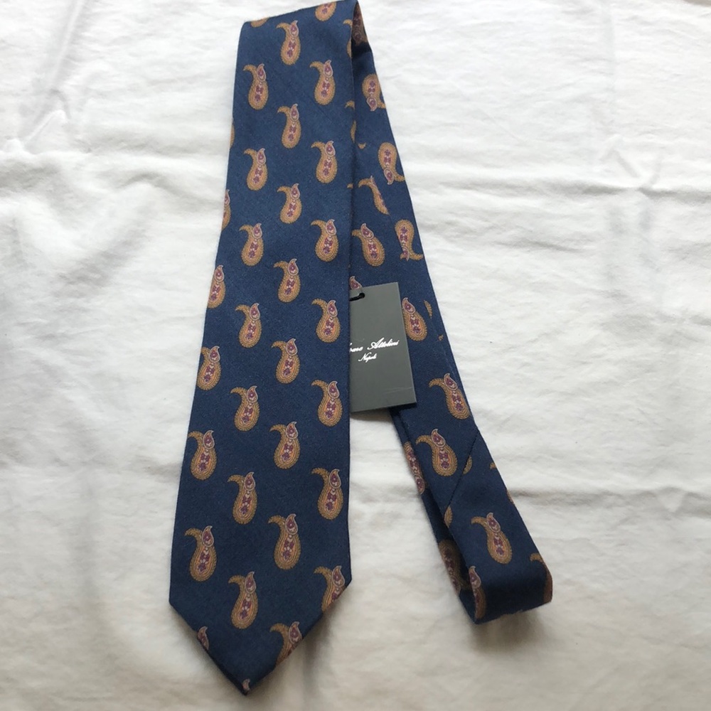 BEAUTIFUL CESARE ATTOLINI NAPLES CASHMERE TIE NWT
